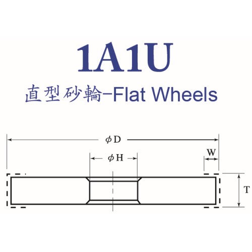 Electroplated Diamond Wheels - Flat Wheels