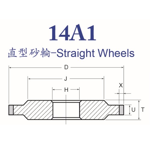 Resinoid Diamond & CBN Wheels - Straight Wheels